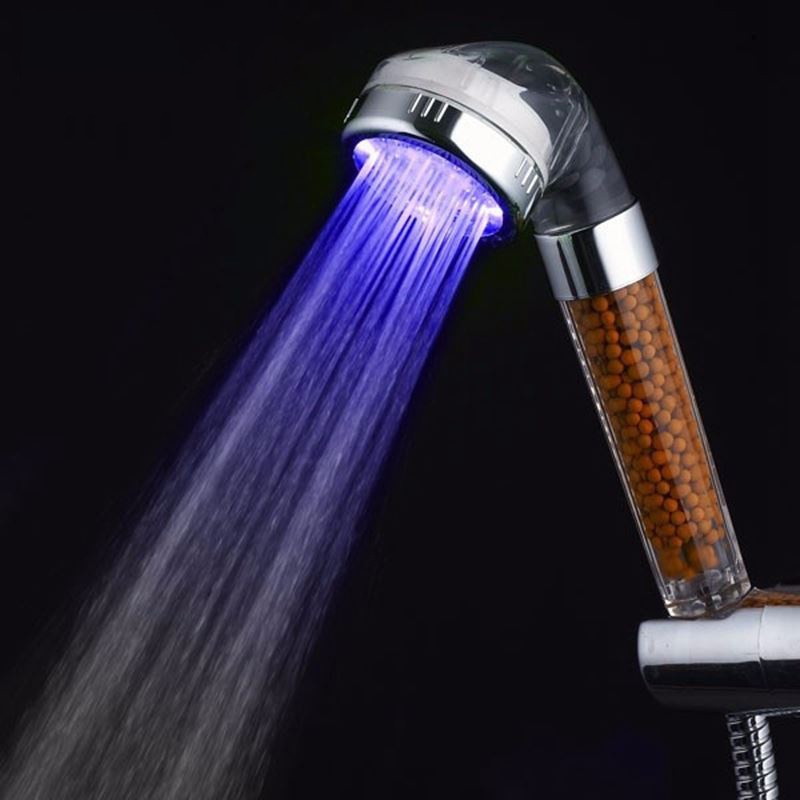 Cap de dus cu granule anti-calcar