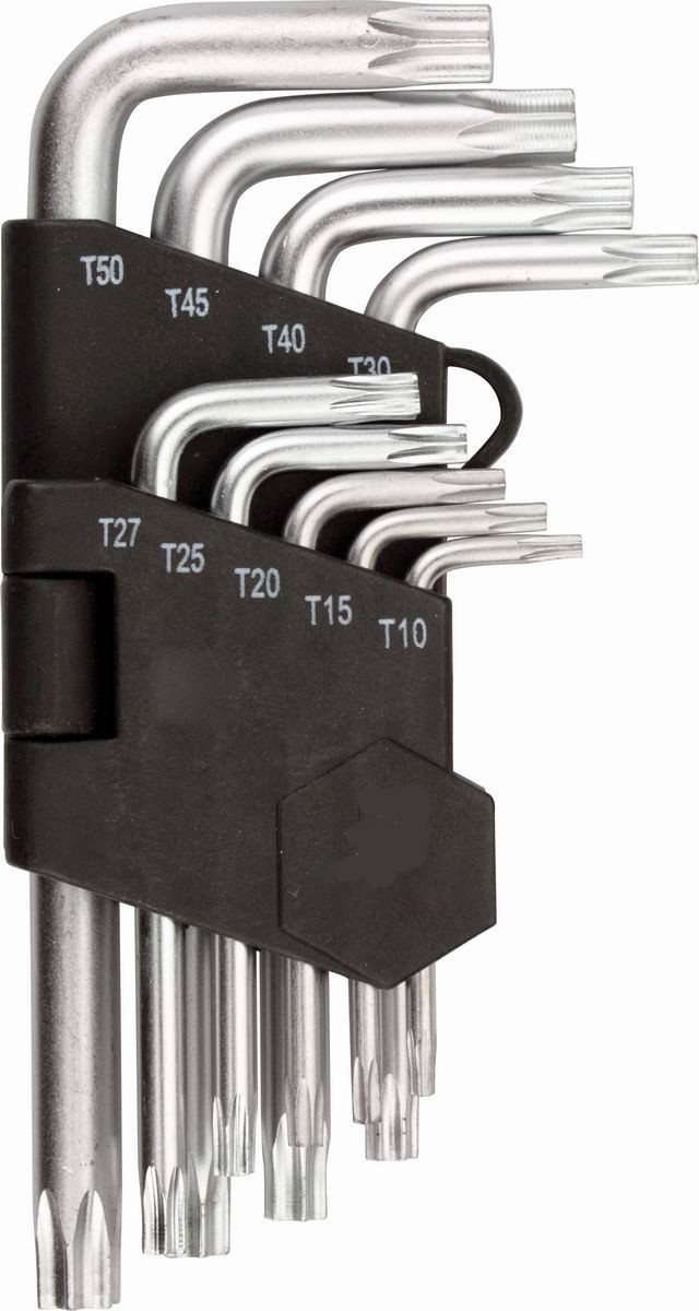Set 9 Chei lungi tip torx cu suport