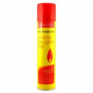Gaz lichefiat ultrarafinat Ronson spray reincarcare brichete