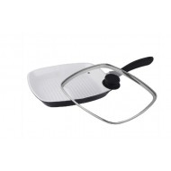 Gratar ceramic maner detasabil 28 cm