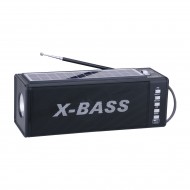 Radio Mp3 cu incarcare solara si lanterna, Redare USB / SD XB-816BT