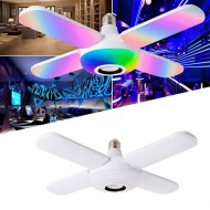 Lampa LED RGB cu telecomandă si bluetooth, 48W