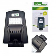 Lampa stradala LED 20 W cu panou solar si senzori IP65