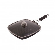 Gratar teflon 24cm cu maner detasabil