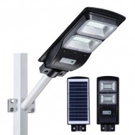 PROIECTOR STRADAL CU PANOU SOLAR SI TELECOMANDA 100 W