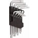 Set 9 Chei lungi tip torx cu suport