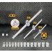Set 17 piese chei tubulare torx cu sina si antrenor culisant