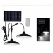 Lampa solara dubla cu abajur, telecomanda inclusa